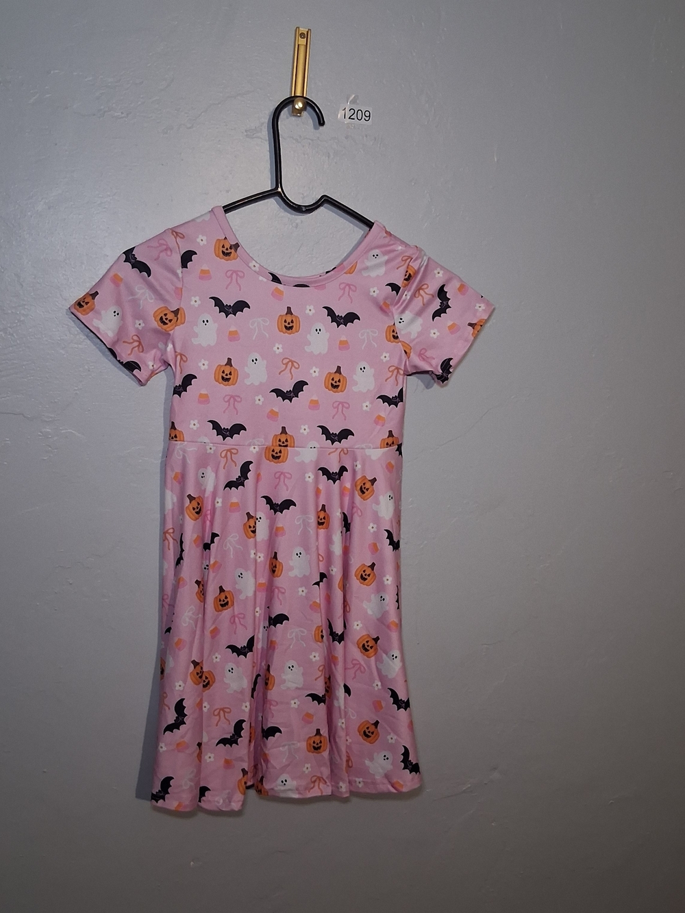 Sweet & Spookt Halloween Print Casual Dress